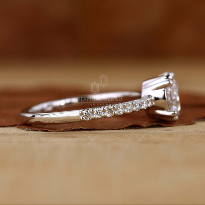 lab grown diamond ring