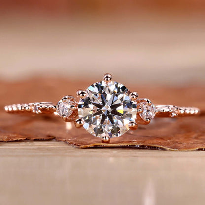 round diamond ring