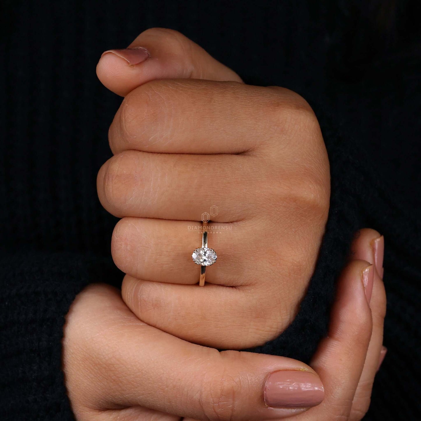 lab grown diamond rings