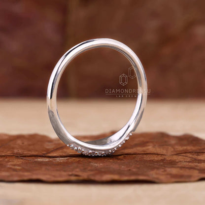 white gold engagement ring