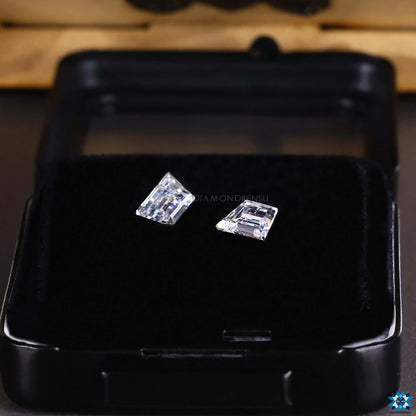 trapezoid cut moissanite