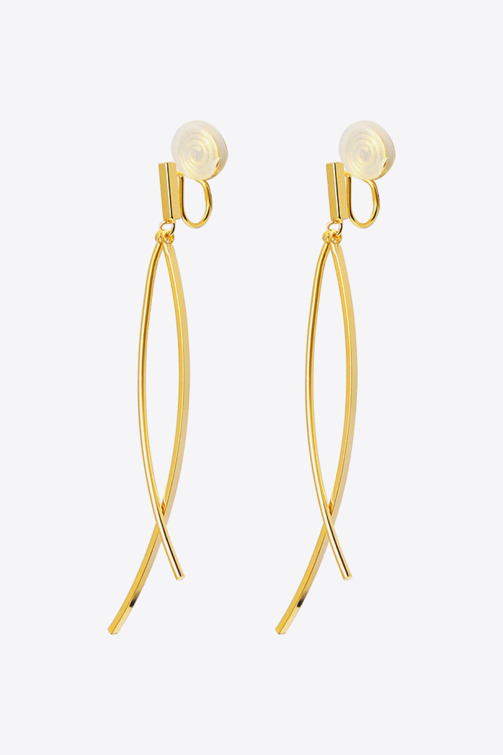 18K Gold Plated Clip-On Earrings