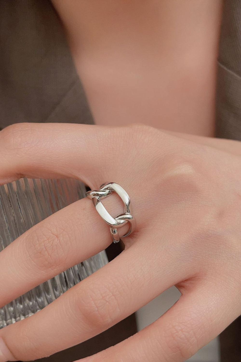 925 Sterling Silver Open Ring