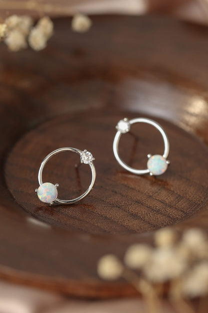 New Beginnings Opal Earrings