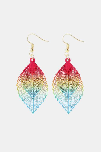 Leaf Shape Dangle Earrings