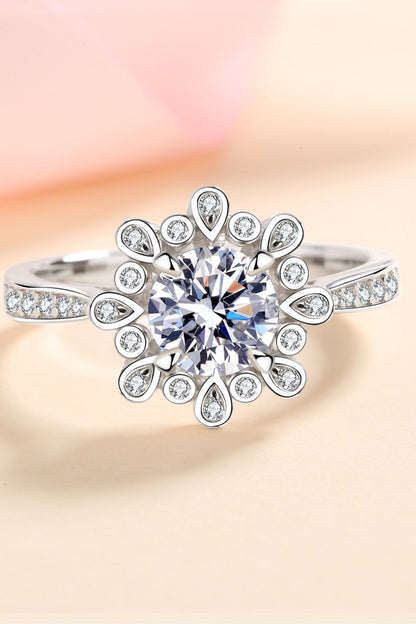 Can't Stop Your Shine 925 Sterling Silver Moissanite Ring