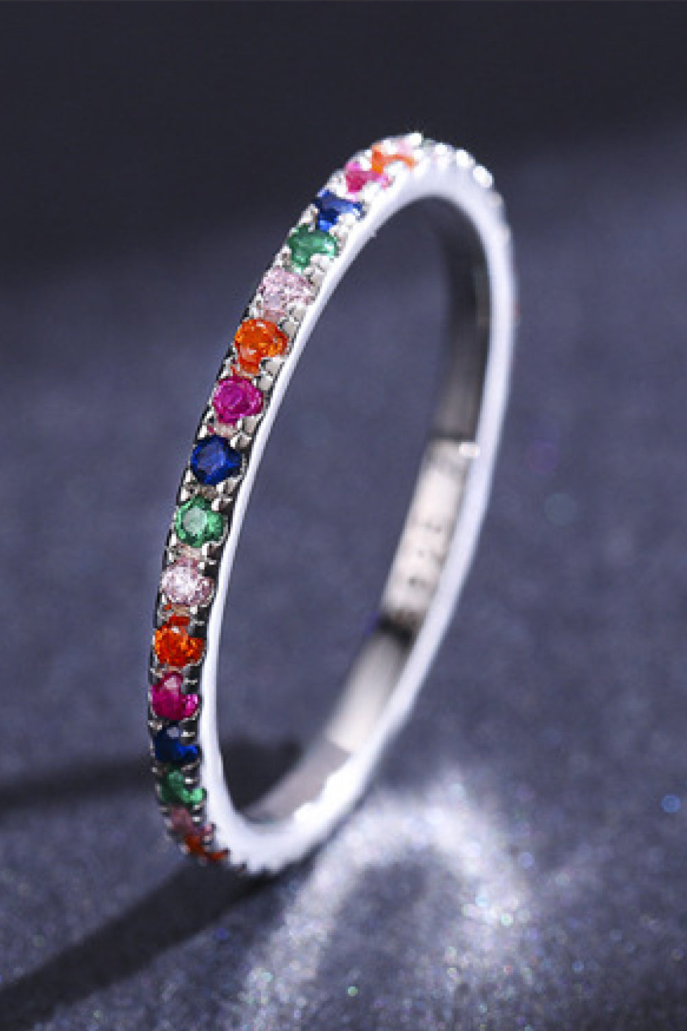 925 Sterling Silver Cubic Zirconia Ring