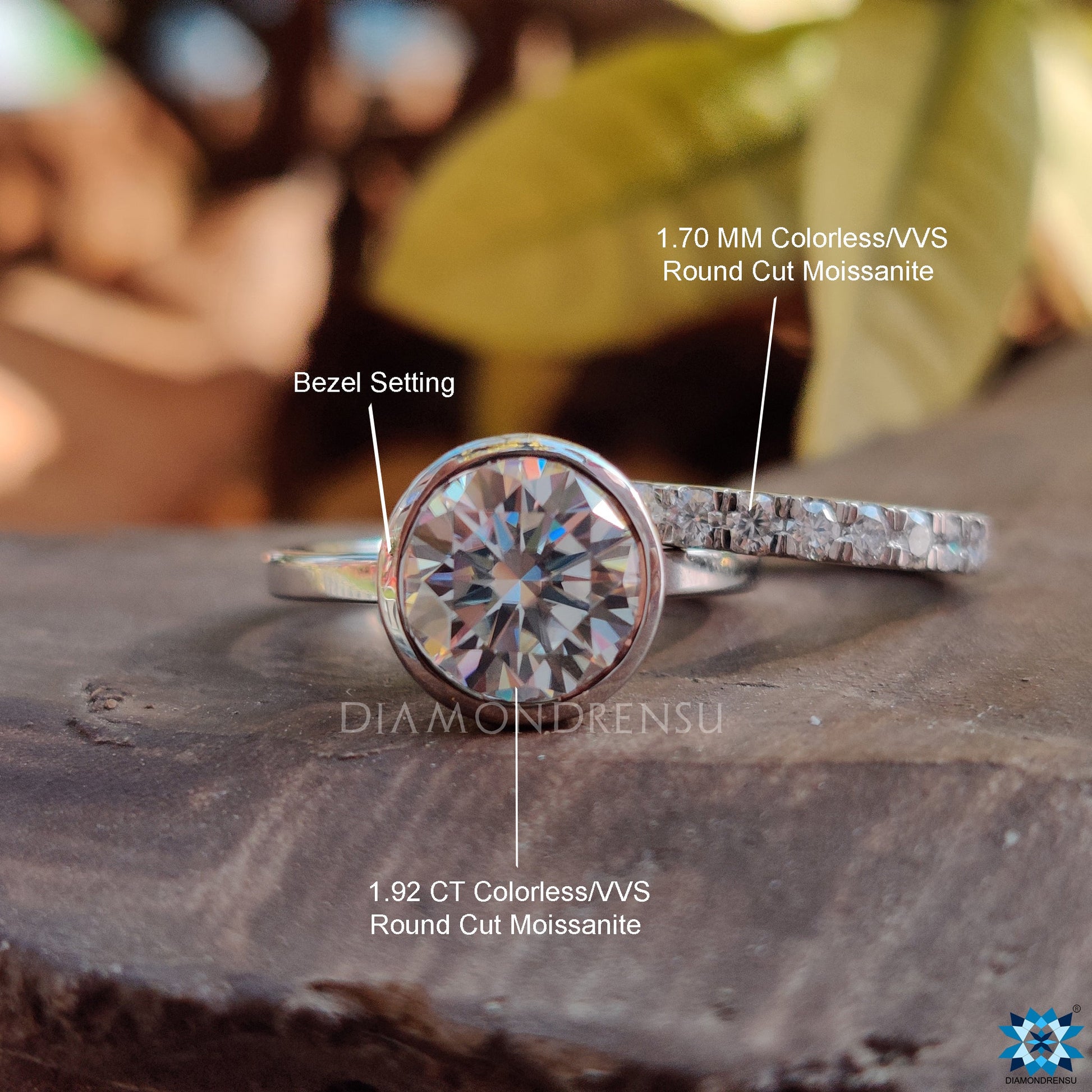 round moissanite