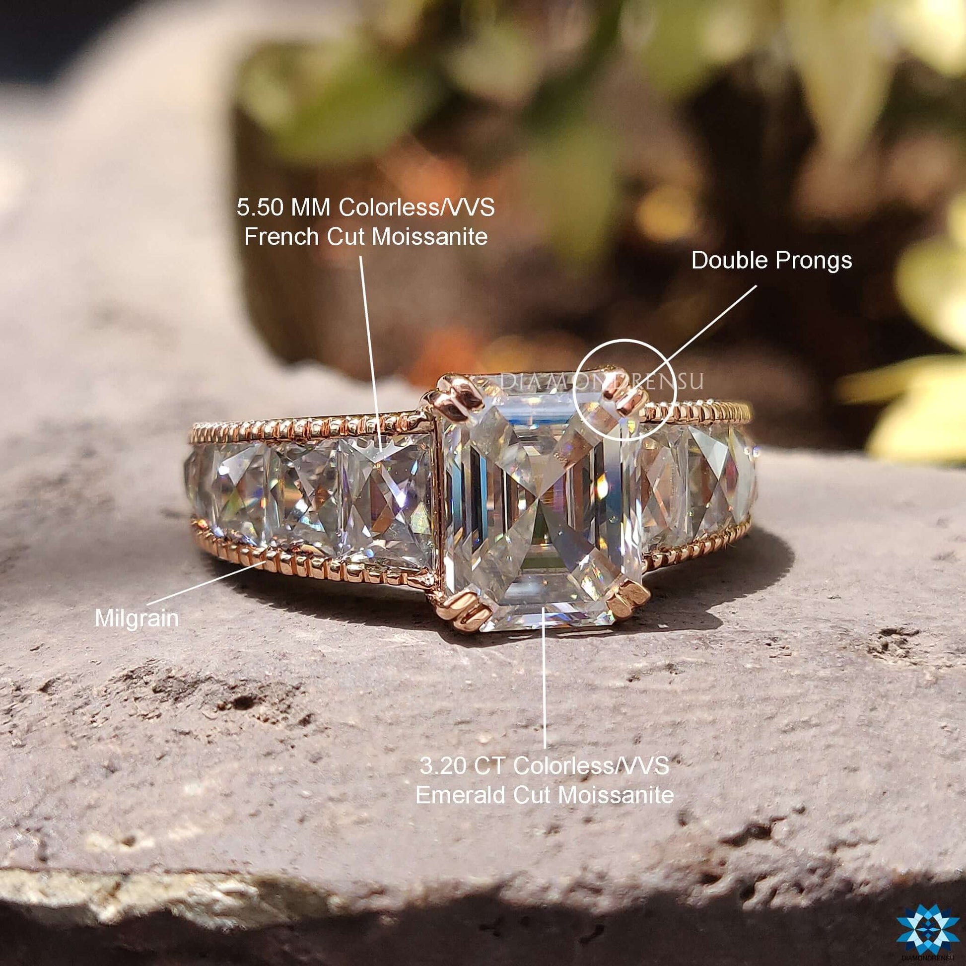 affordable moissanite engagement rings - diamondrensu