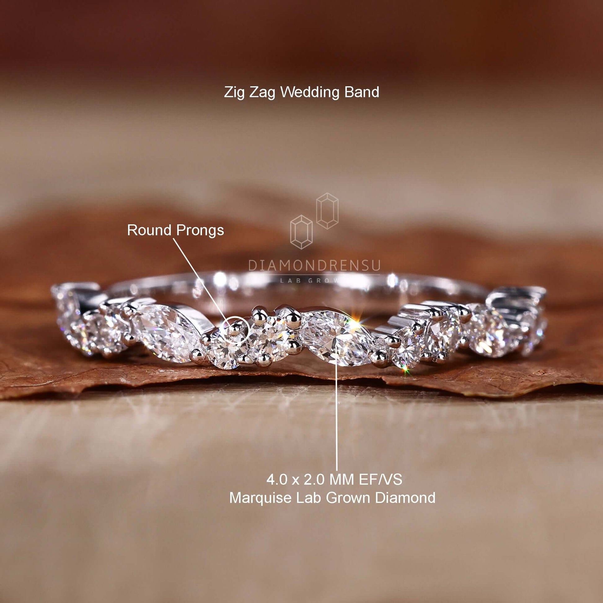 customized wedding band