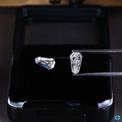 antique cut moissanite