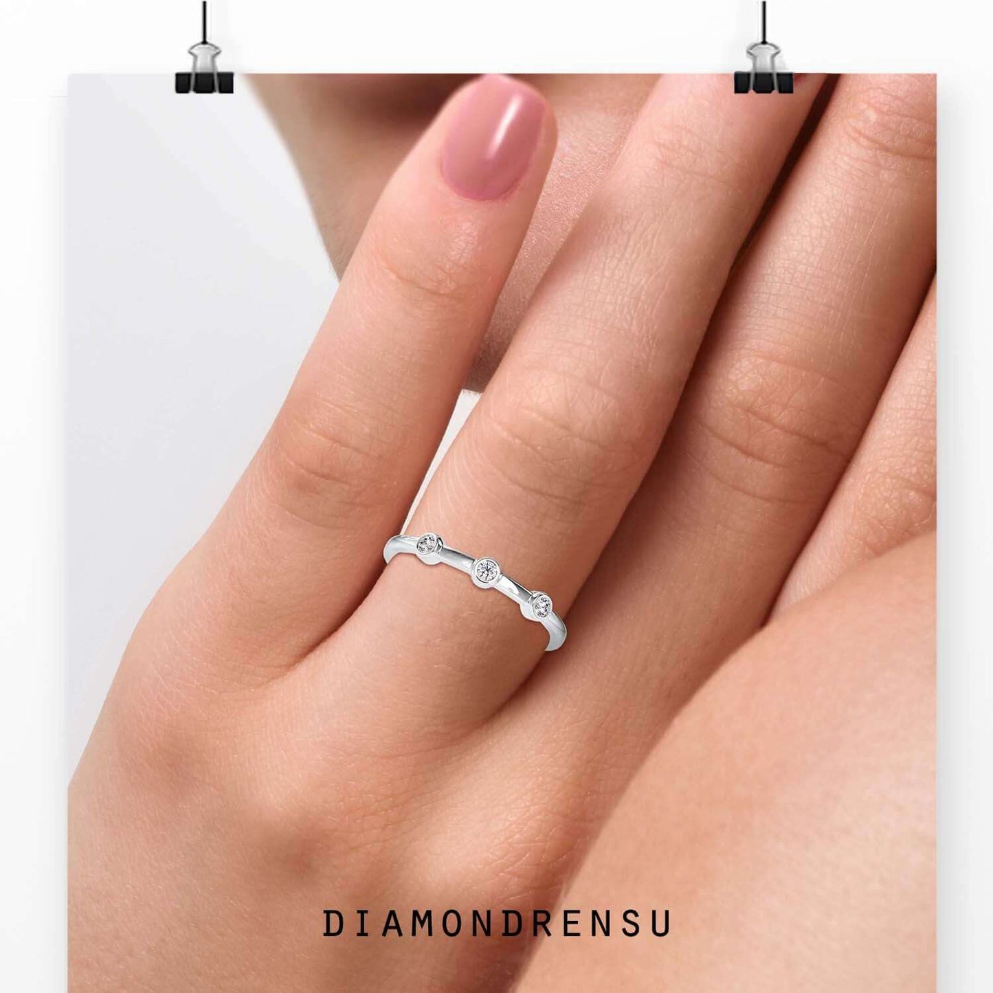 moissanite rings - diamondrensu