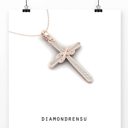 moissanite pendant set - diamondrensu