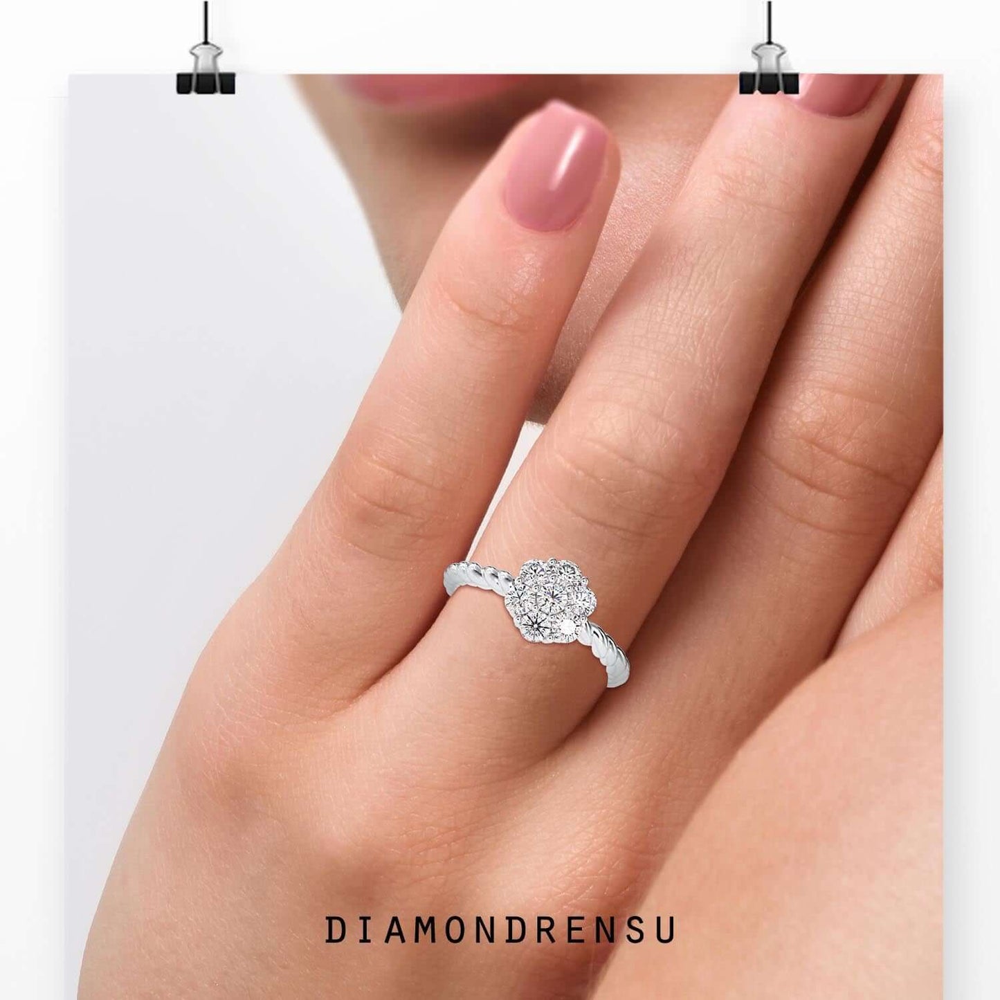 best moissanite engagement rings - diamondrensu