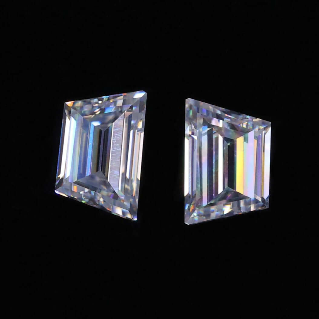 best pair loose moissanite