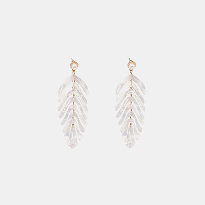 Leaf Shape Dangle Earrings