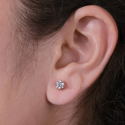 lab grown diamond earrings