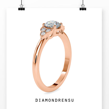 moissanite diamond engagement rings - diamondrensu