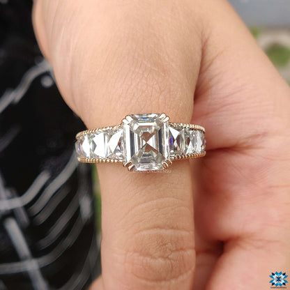 vintage style engagement rings - diamondrensu