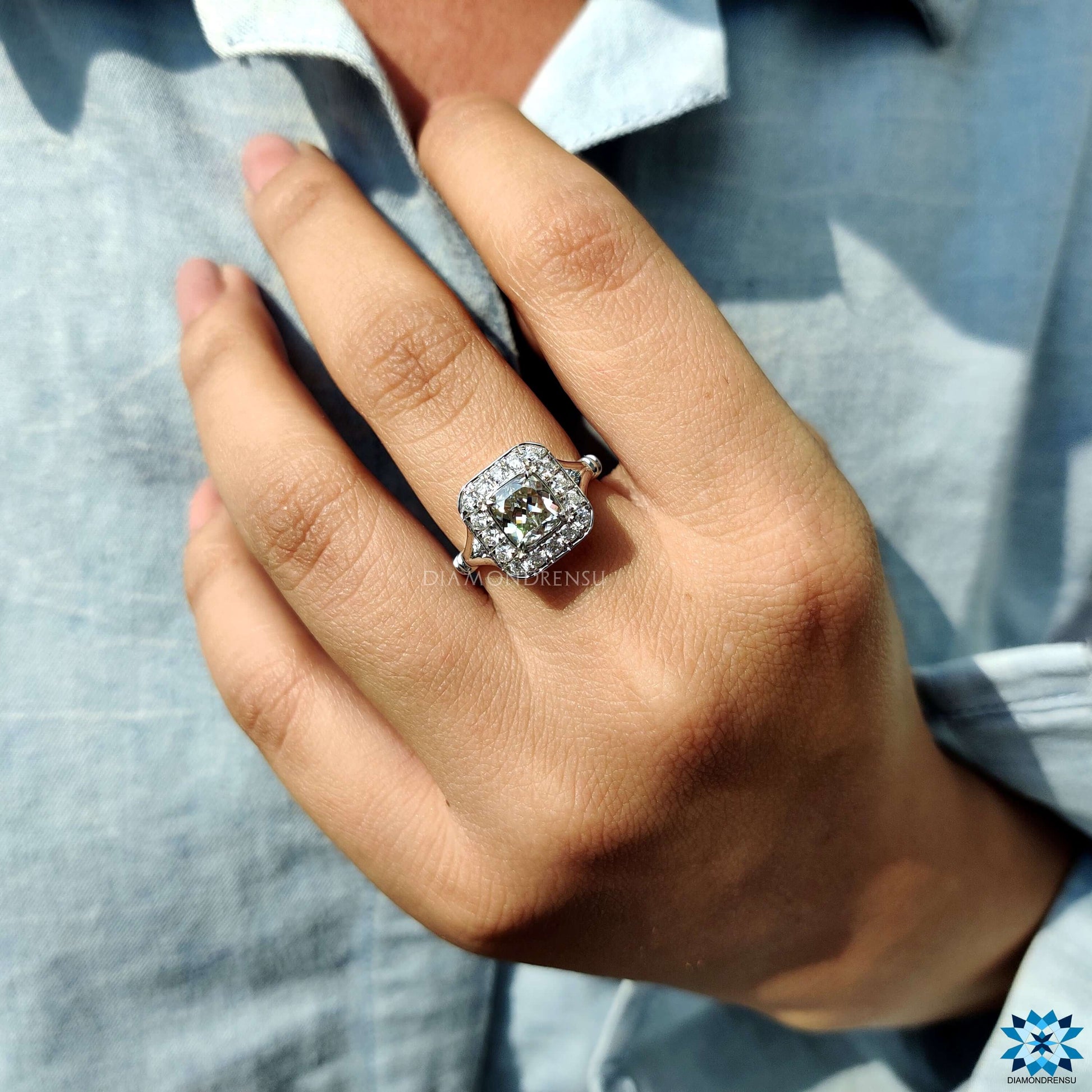 moissanite wedding rings - diamondrensu