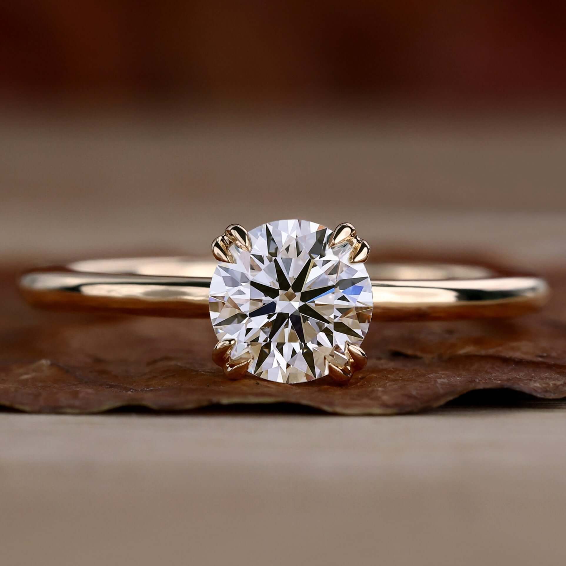 lab grown diamond ring