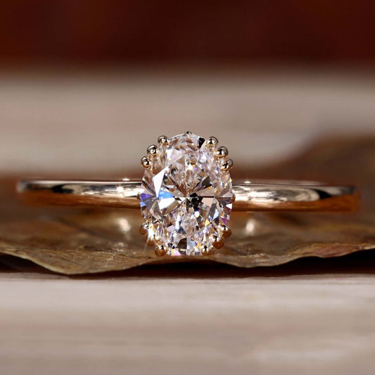 oval engagement ring