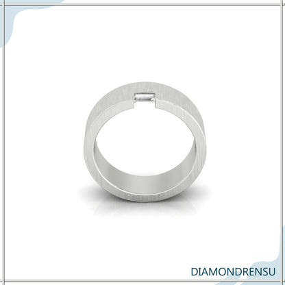 unique mens wedding bands - diamondrensu