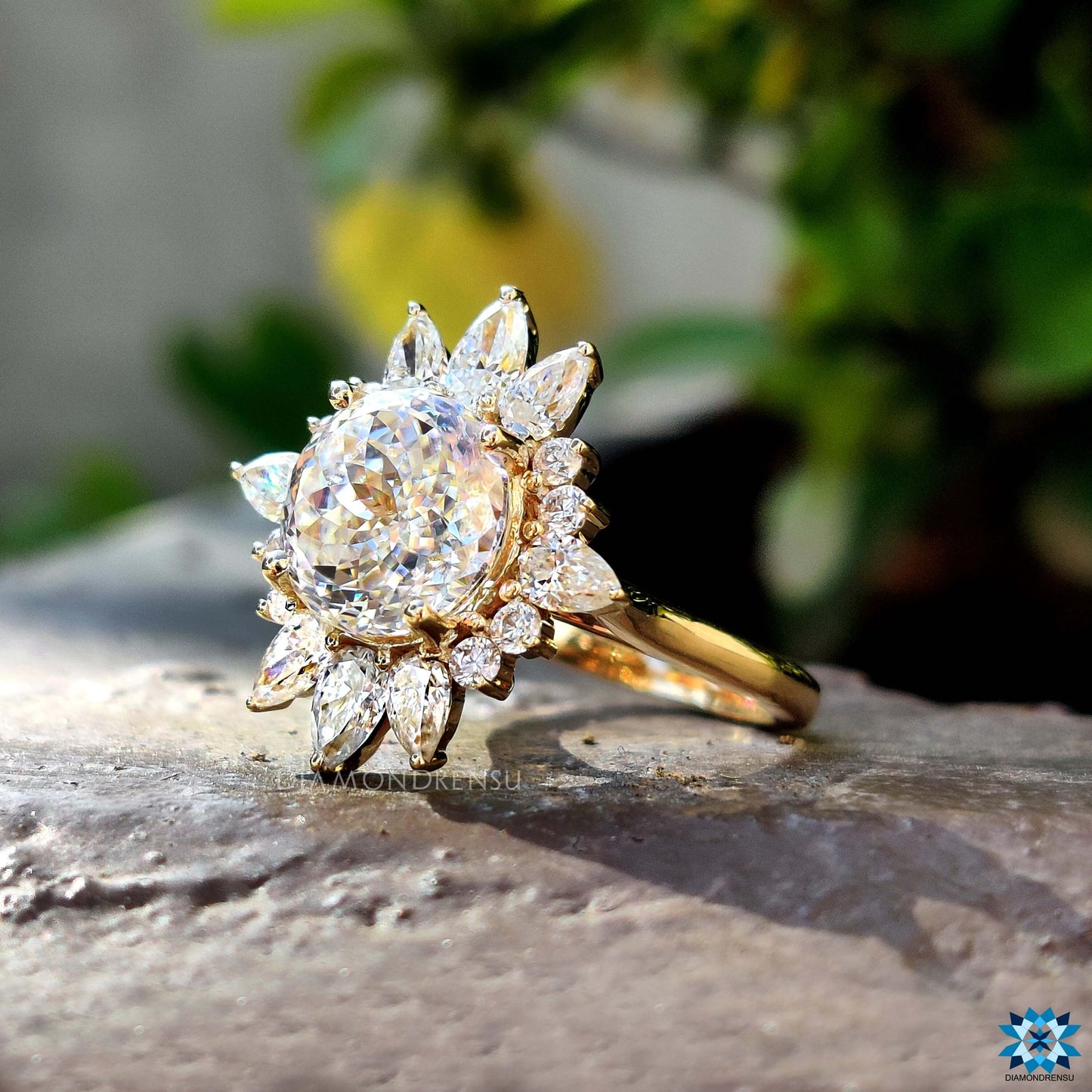 moissanite rings - diamondrensu