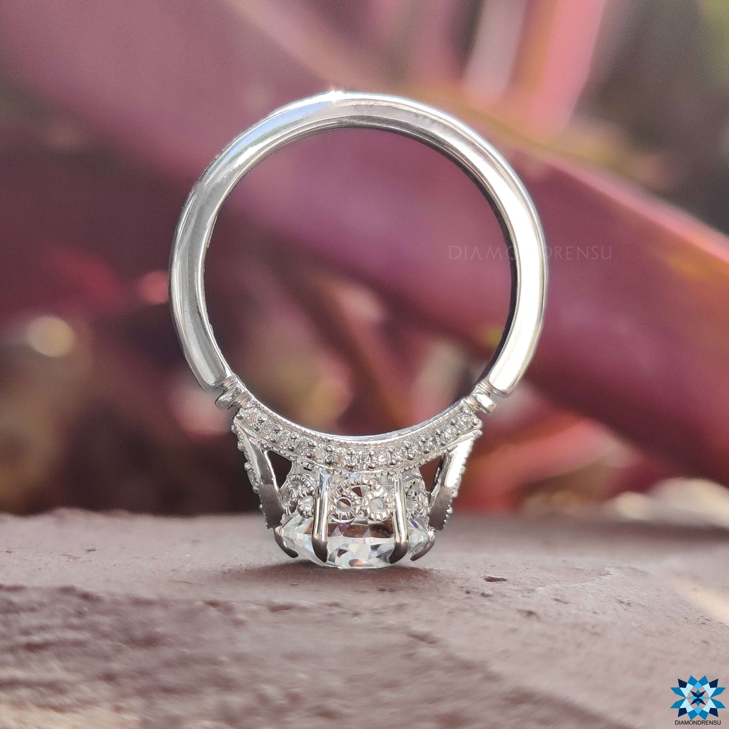 affordable moissanite engagement rings - diamondrensu