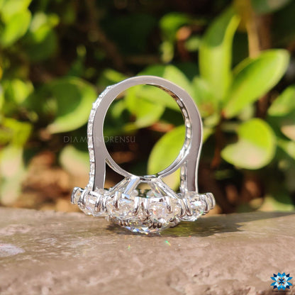 moissanite rings - diamondrensu