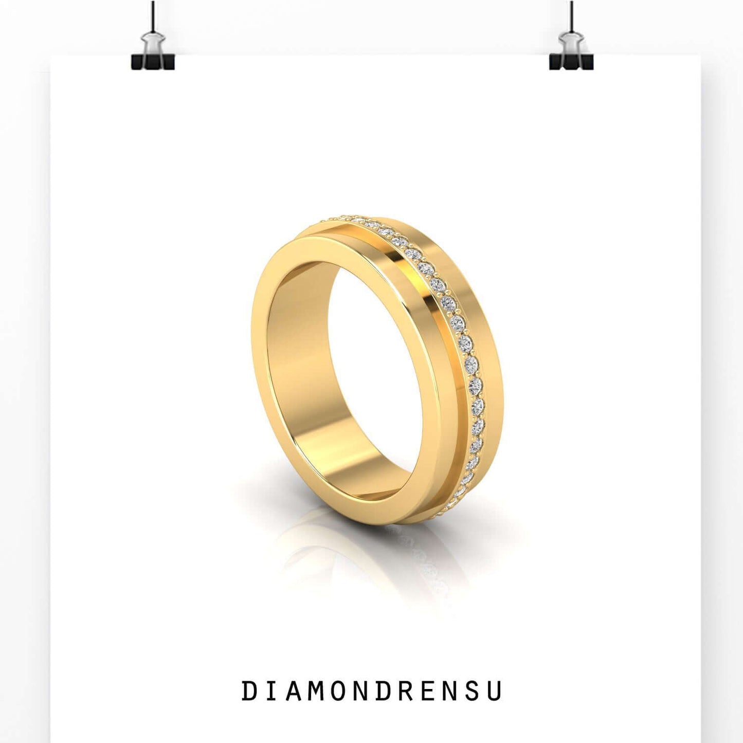 custom engagement ring - diamondrensu