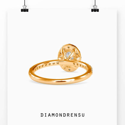 unique moissanite engagement rings - diamondrensu