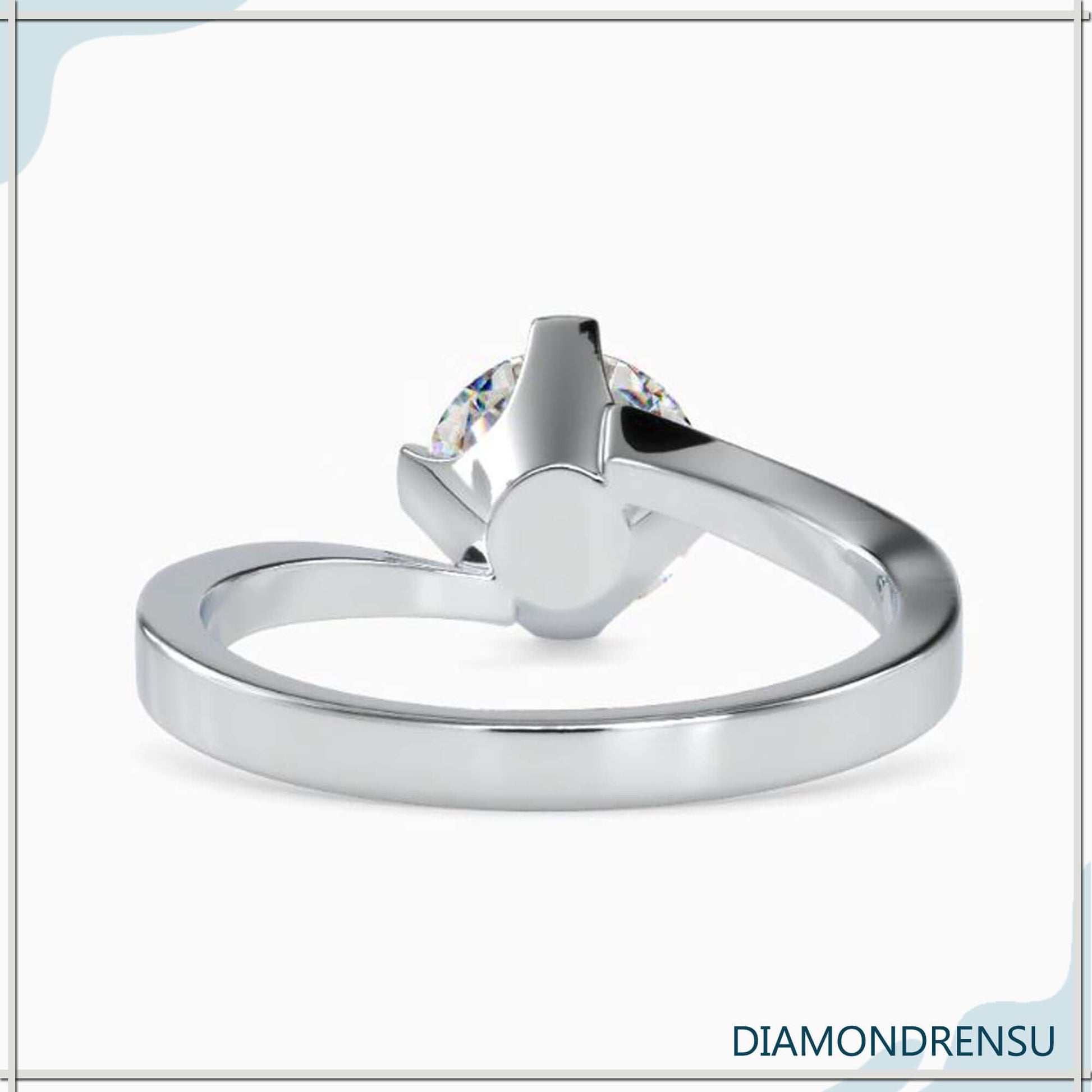 2 carat solitaire diamond ring for bold, luxurious sparkle.
