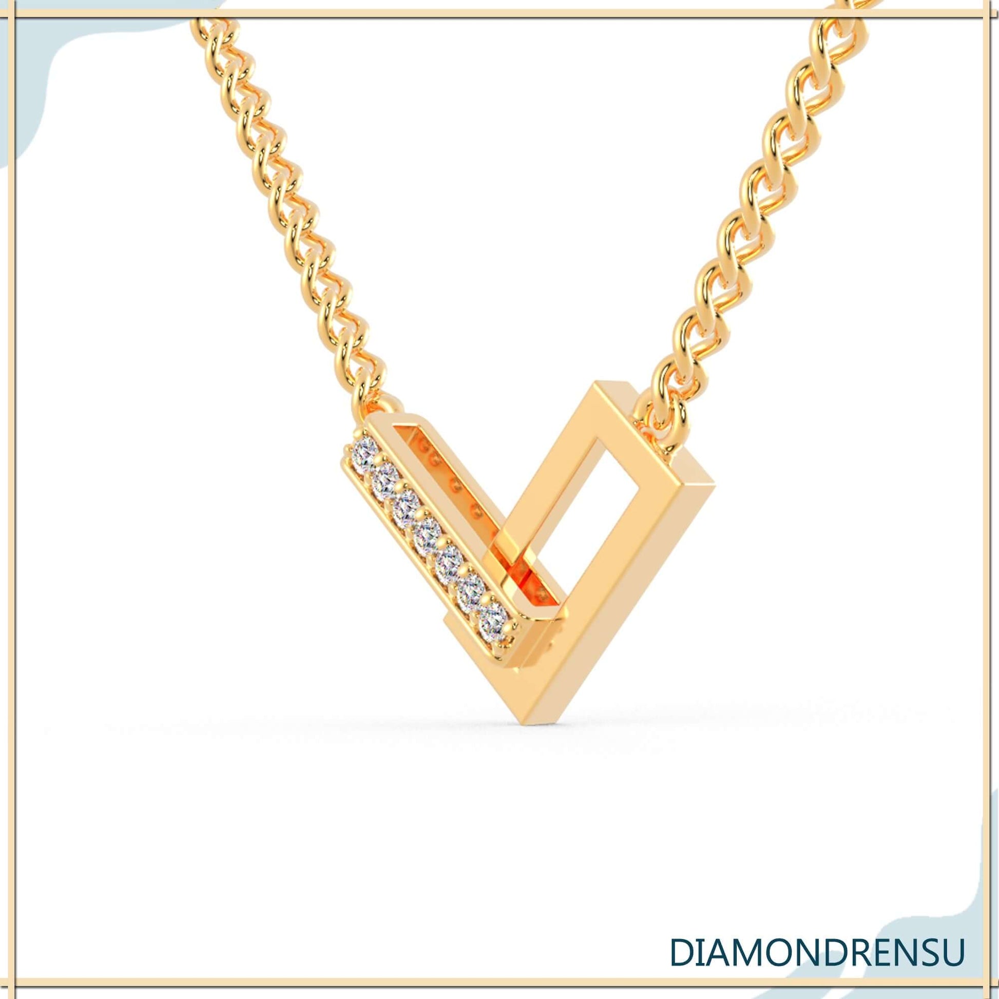 pendant necklace - diamondrensu