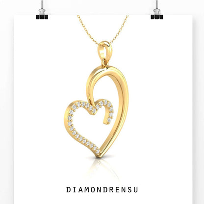 heart pendant - diamondrensu