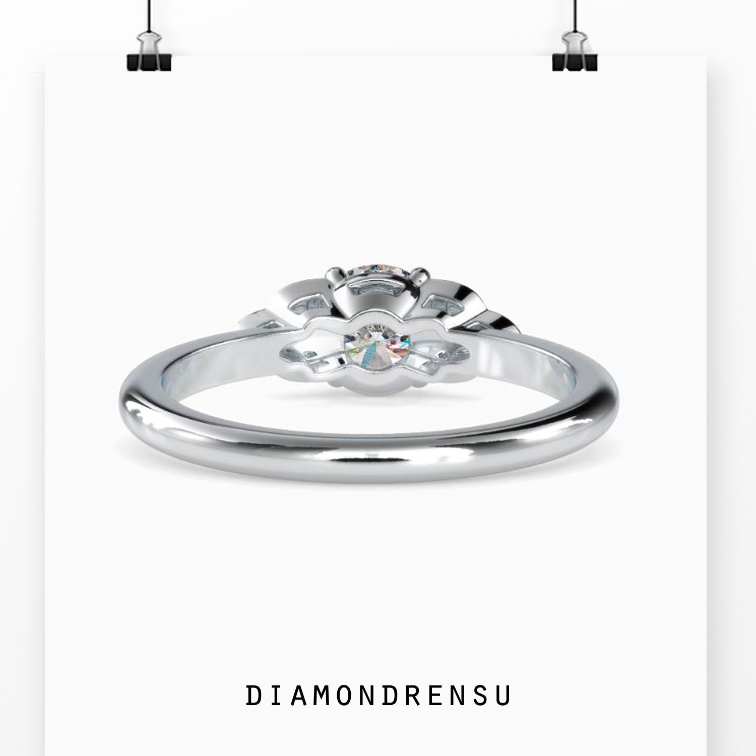 moissanite wedding rings - diamondrensu