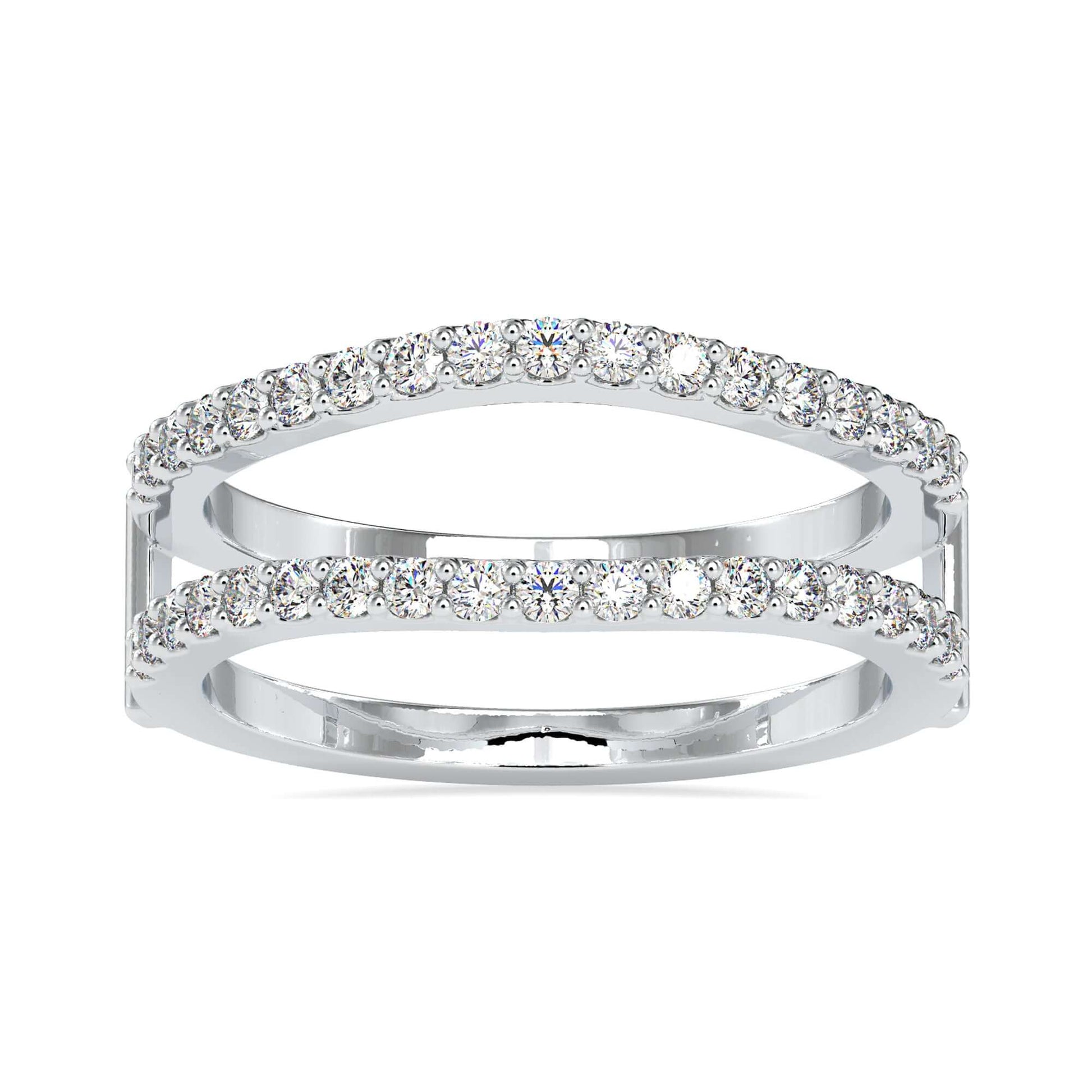 moissanite eternity band - diamondrensu