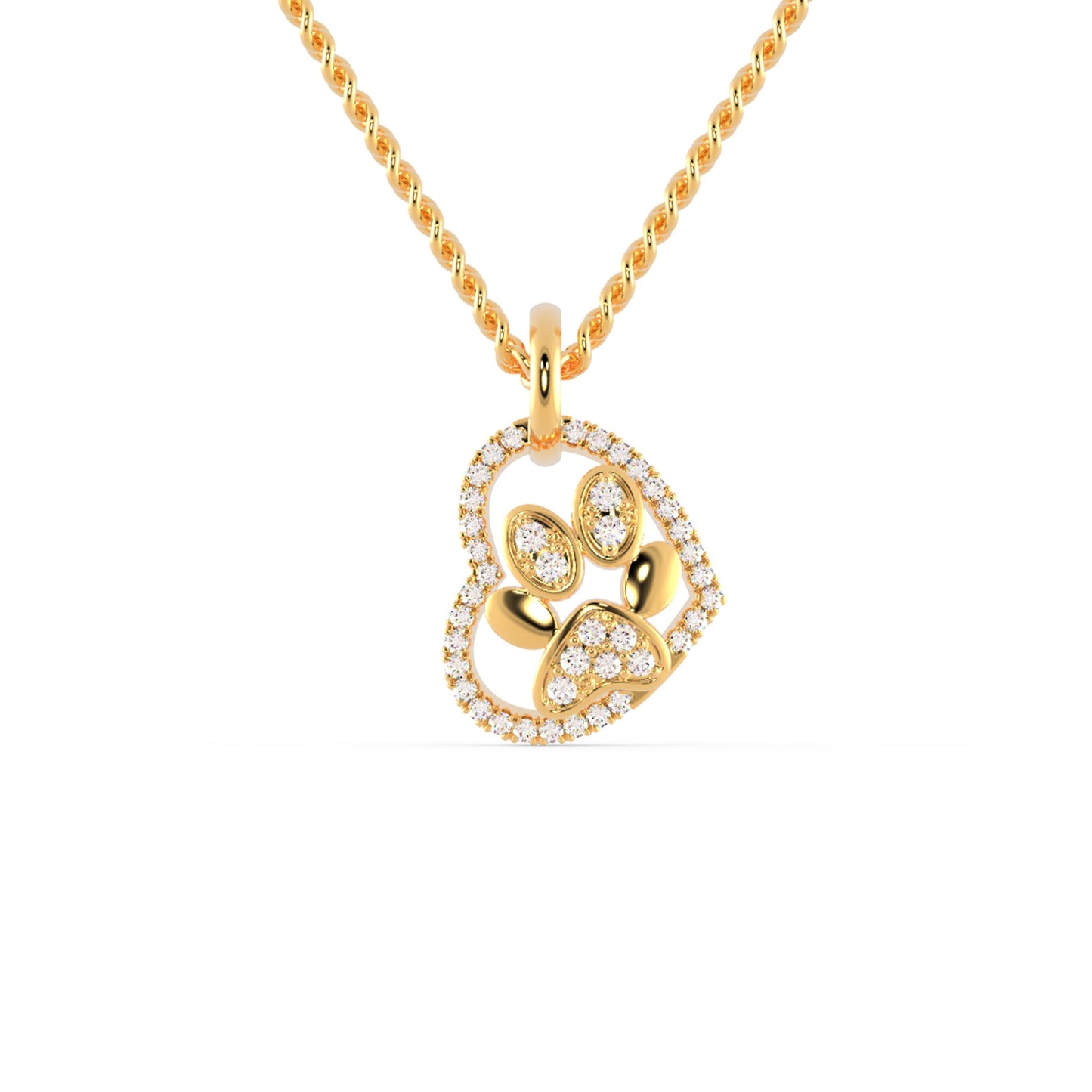 moissanite pendant - diamondrensu