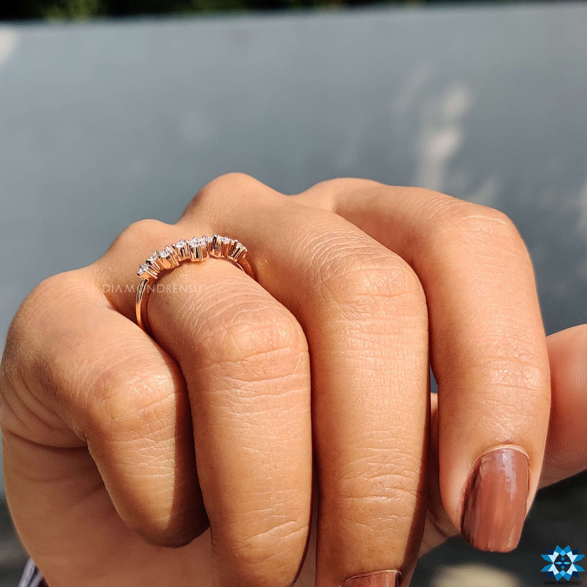 stackable wedding band