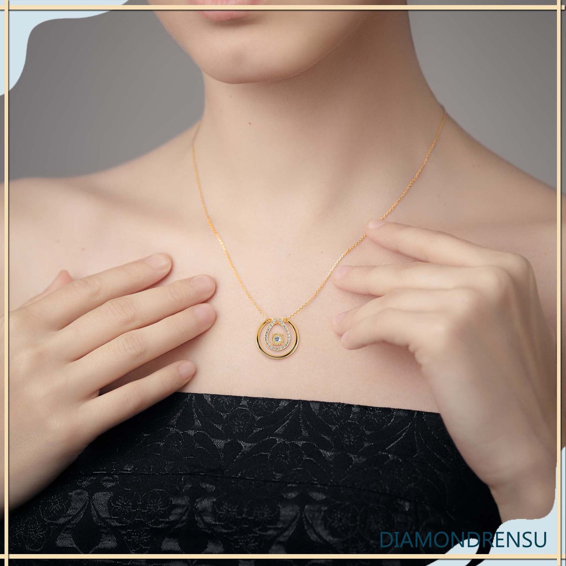 pendant necklace - diamondrensu